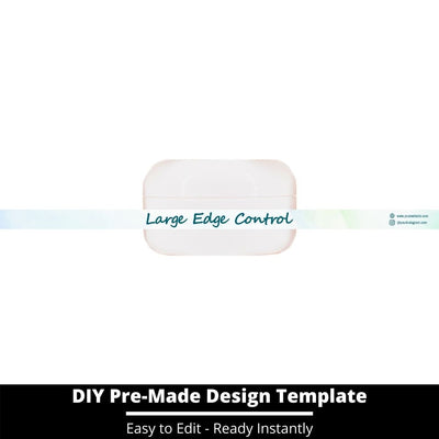 Large Edge Control Side Label Template 113