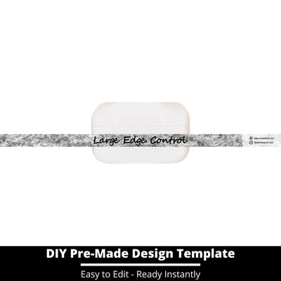 Large Edge Control Side Label Template 114