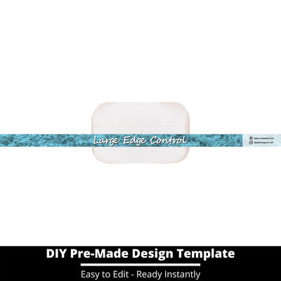 Large Edge Control Side Label Template 116
