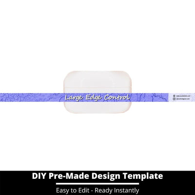 Large Edge Control Side Label Template 119