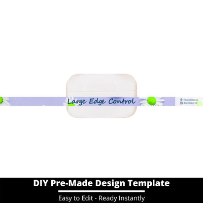 Large Edge Control Side Label Template 126