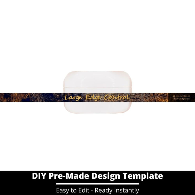 Large Edge Control Side Label Template 128