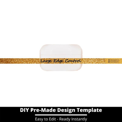 Large Edge Control Side Label Template 140