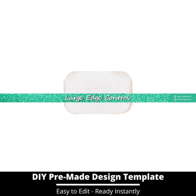 Large Edge Control Side Label Template 142