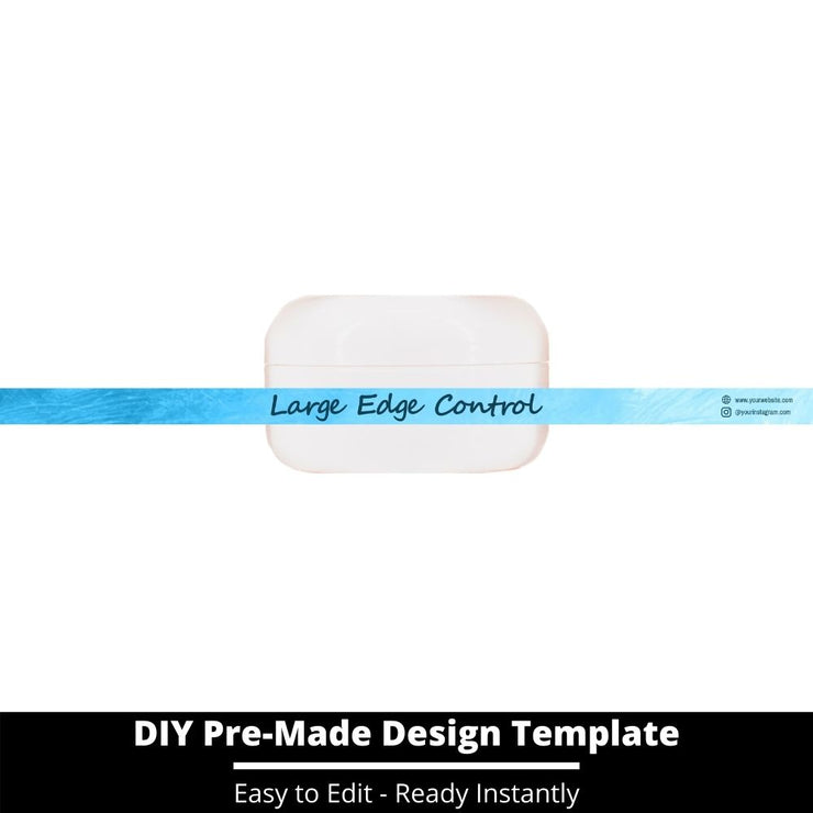 Large Edge Control Side Label Template 144