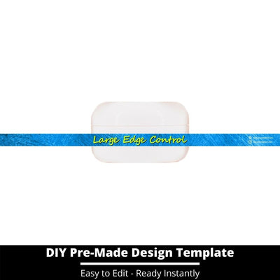 Large Edge Control Side Label Template 147