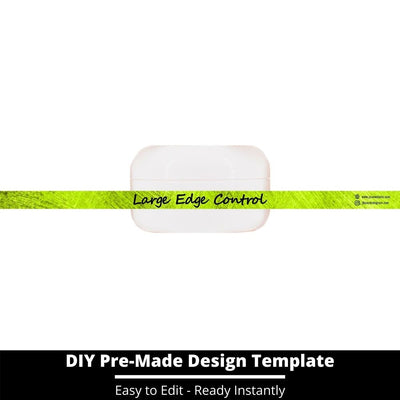 Large Edge Control Side Label Template 149