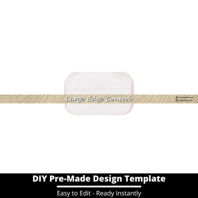 Large Edge Control Side Label Template 154