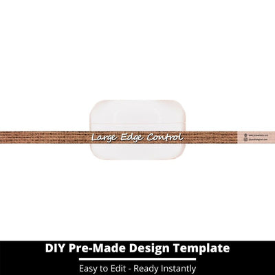 Large Edge Control Side Label Template 156