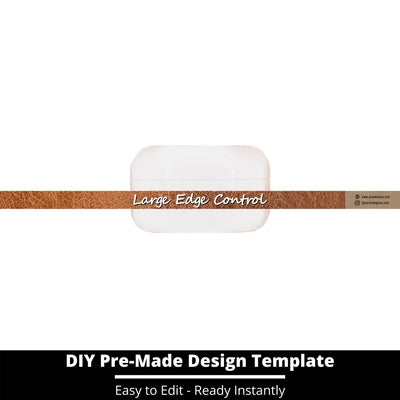 Large Edge Control Side Label Template 159