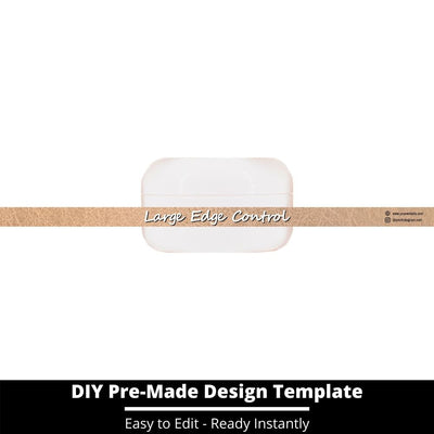 Large Edge Control Side Label Template 160