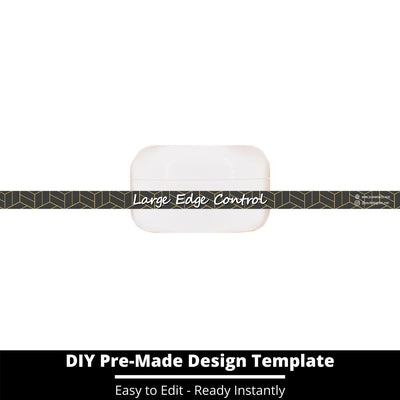 Large Edge Control Side Label Template 173