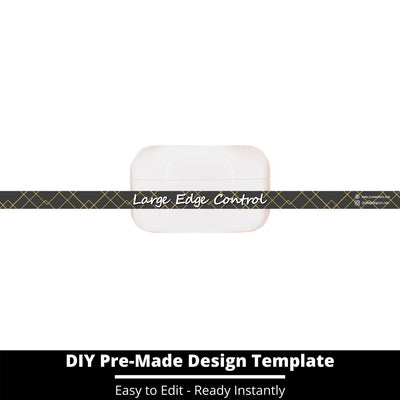 Large Edge Control Side Label Template 174