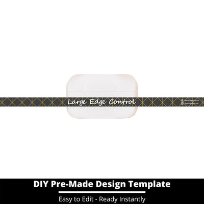 Large Edge Control Side Label Template 176