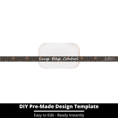 Large Edge Control Side Label Template 182