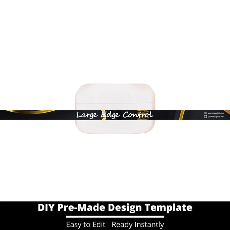 Large Edge Control Side Label Template 185