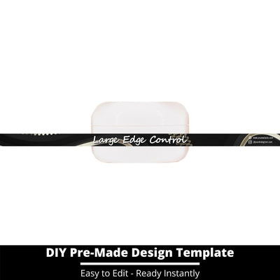 Large Edge Control Side Label Template 186