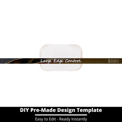 Large Edge Control Side Label Template 191