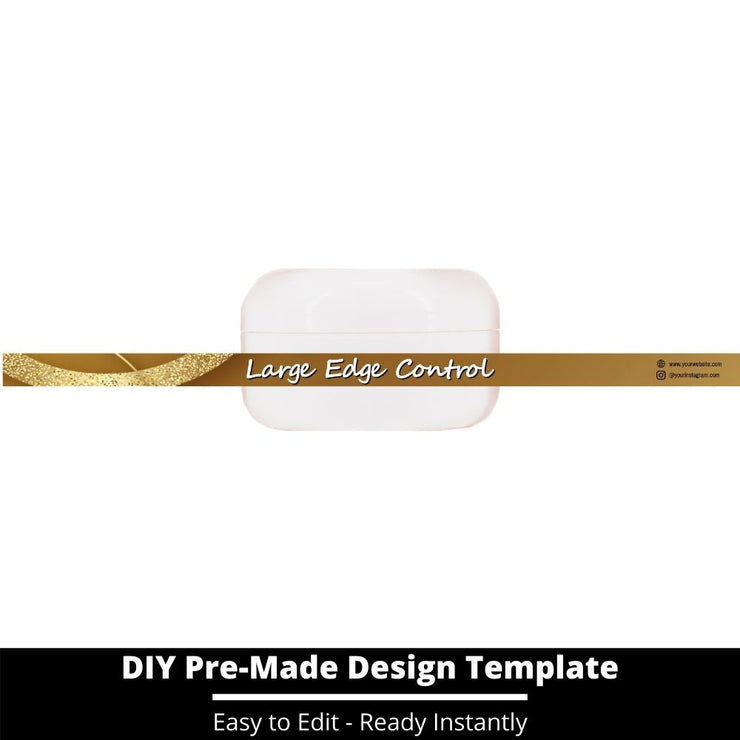 Large Edge Control Side Label Template 193
