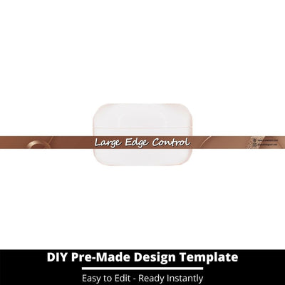 Large Edge Control Side Label Template 194