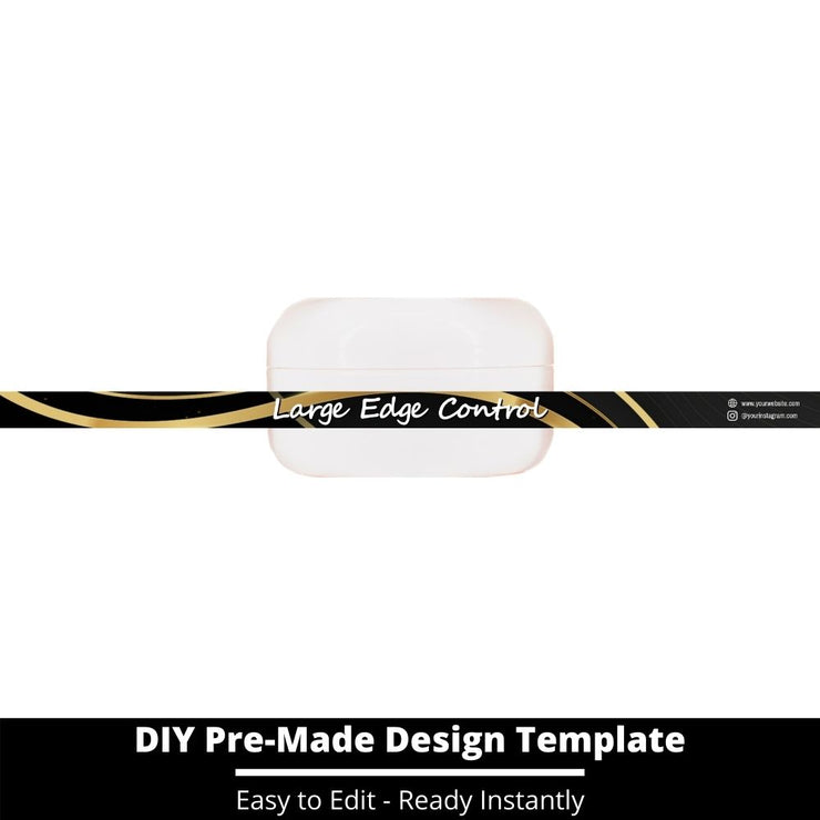 Large Edge Control Side Label Template 200