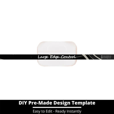 Large Edge Control Side Label Template 201