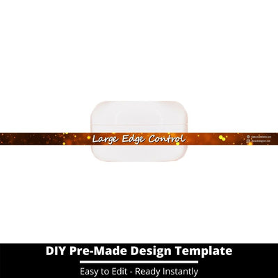 Large Edge Control Side Label Template 202