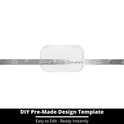 Large Edge Control Side Label Template 220