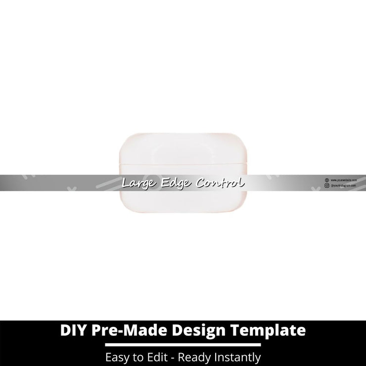 Large Edge Control Side Label Template 222