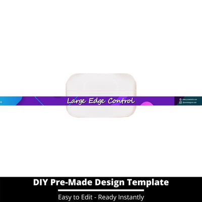 Large Edge Control Side Label Template 235