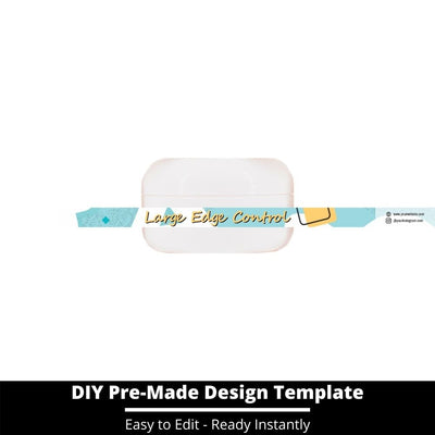 Large Edge Control Side Label Template 238