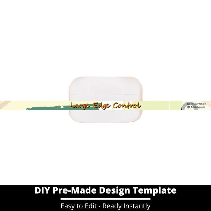 Large Edge Control Side Label Template 239