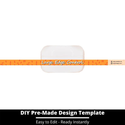 Large Edge Control Side Label Template 244