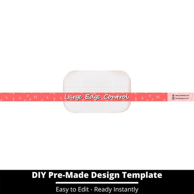 Large Edge Control Side Label Template 245