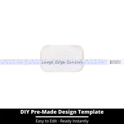 Large Edge Control Side Label Template 246