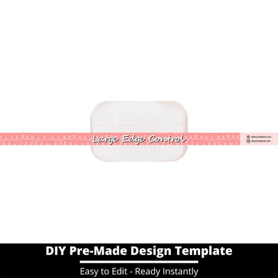 Large Edge Control Side Label Template 247