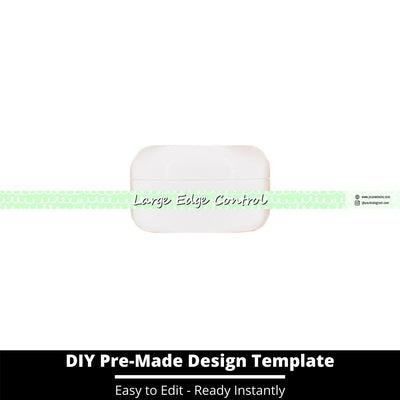 Large Edge Control Side Label Template 249