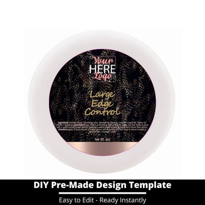 Large Edge Control Top Label Template 21