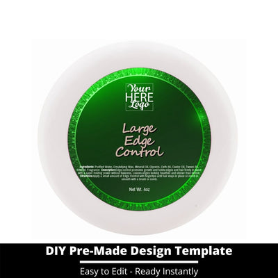 Large Edge Control Top Label Template 77
