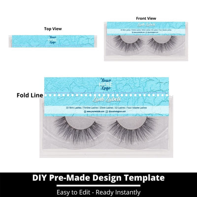 Lash Label Template 120