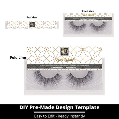 Lash Label Template 229