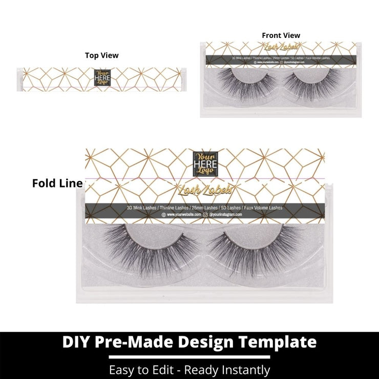Lash Label Template 229