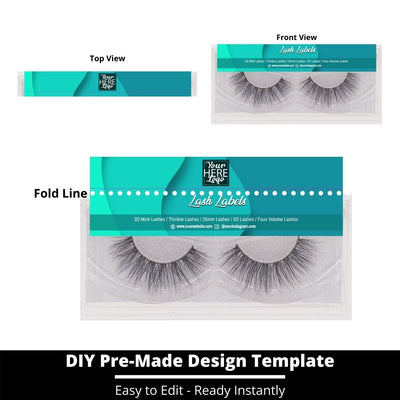 Lash Label Template 233