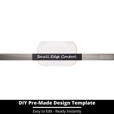 Small Edge Control Side Label Template 16