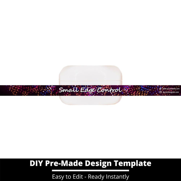 Small Edge Control Side Label Template 20
