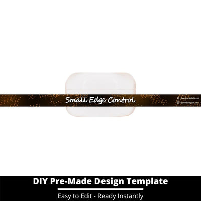 Small Edge Control Side Label Template 22