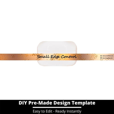 Small Edge Control Side Label Template 24
