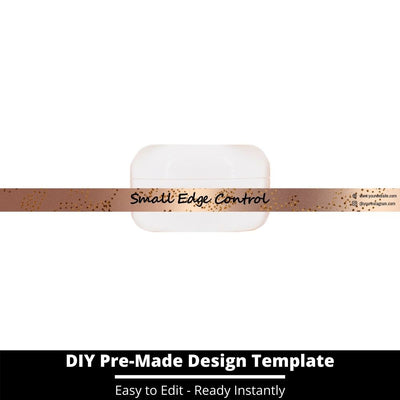 Small Edge Control Side Label Template 25