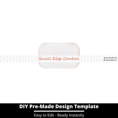 Small Edge Control Side Label Template 31