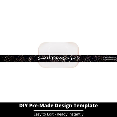 Small Edge Control Side Label Template 34